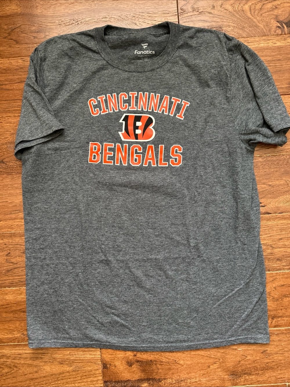 Fanatics Cincinnati Bengals Gray Graphic Tee